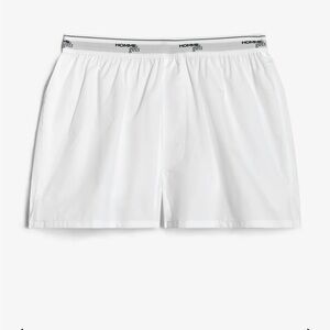 Homme girls white boxer shorts size S